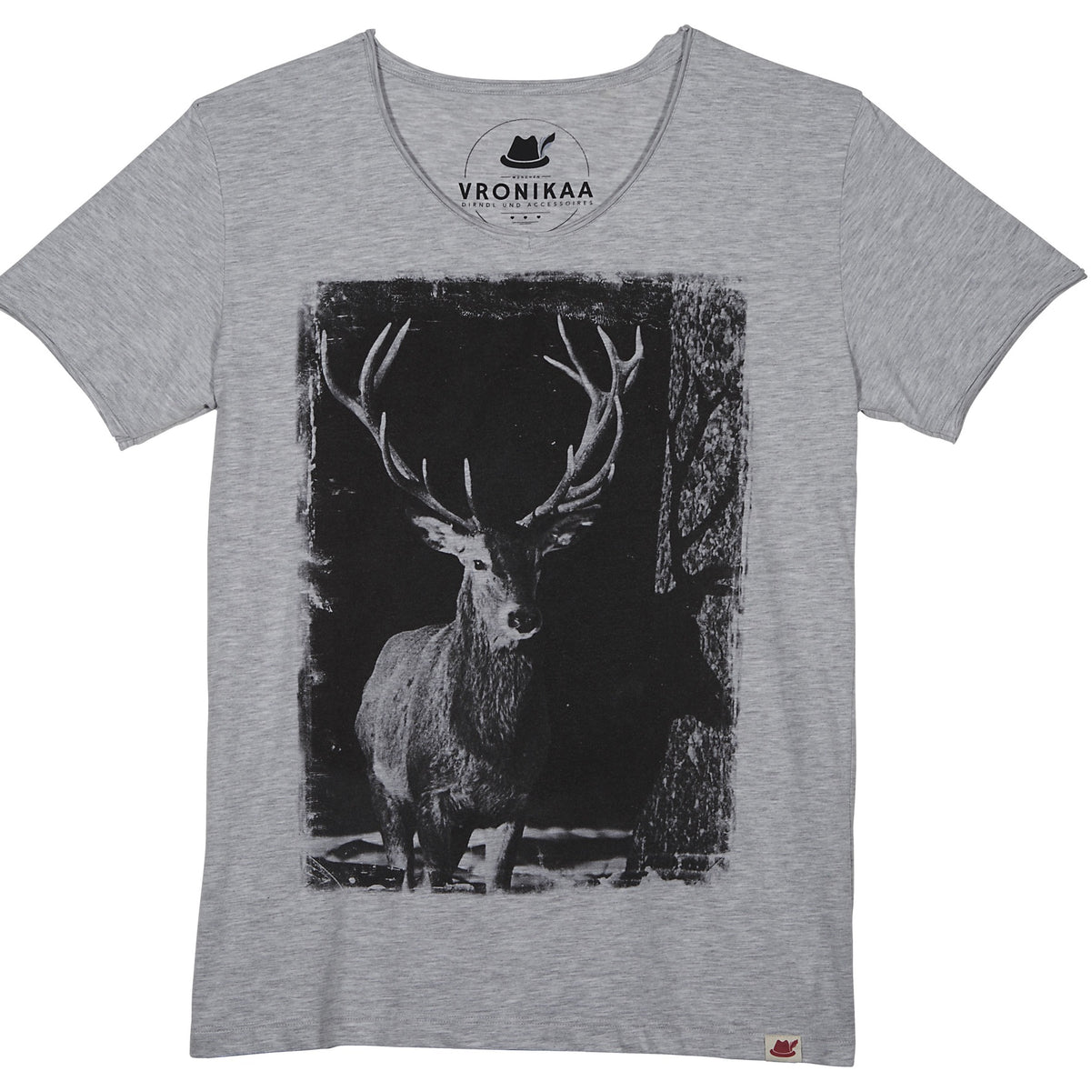 T-Shirt mit Hirsch für Männer